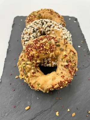 Bagels Puravita aux graines de chia